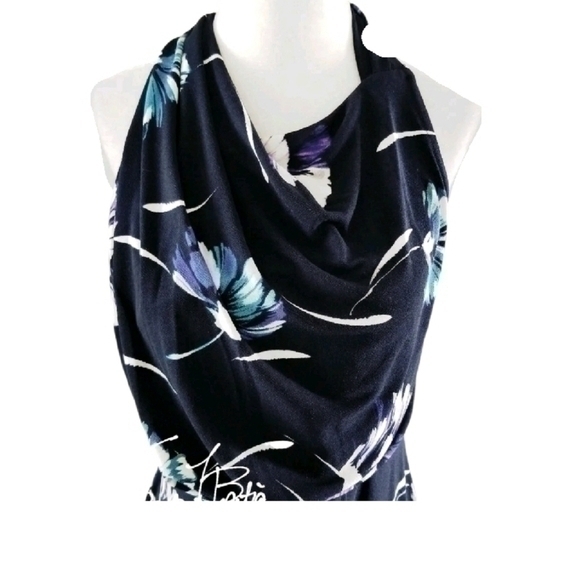 💥NWT💥 BANANA REPUBLIC ORCHID DREAMS DRESS SZ S 6 - Picture 3 of 8